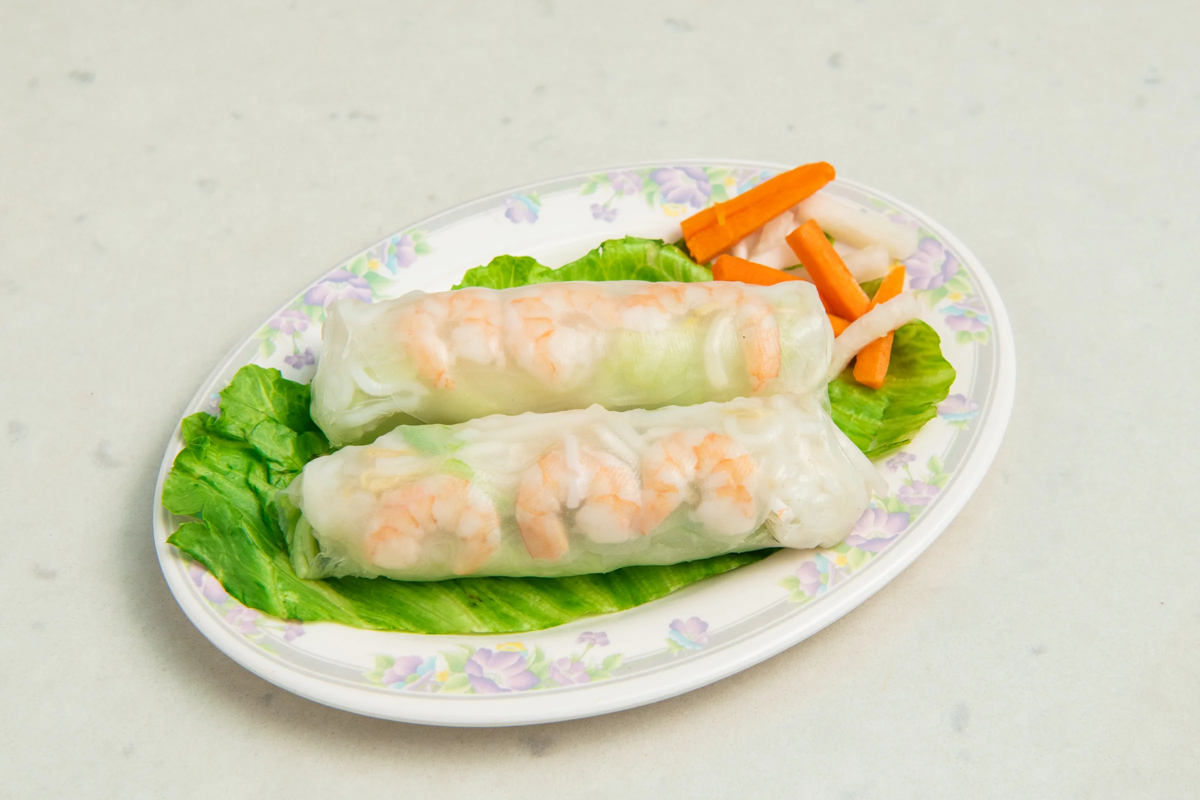 Pho Xe Lua shrimp rolls
